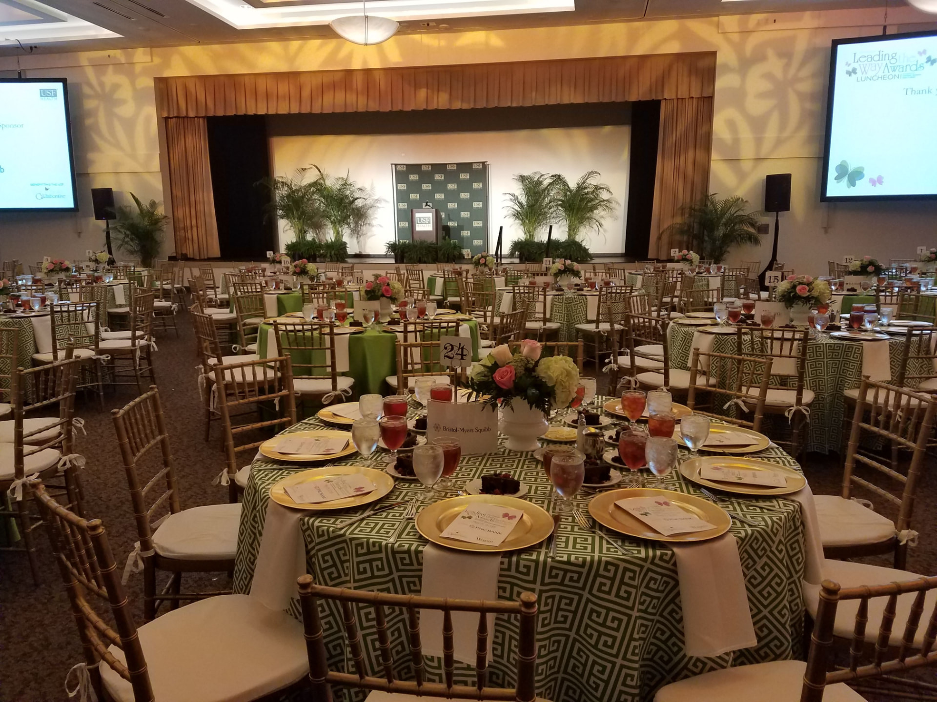 Corporate luncheon at the Glazer JCC Event Venue